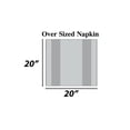 thumbnail image 4 of Juego de 12 servilletas de tela Urban Villa 20x20 pulgadas 100% algod&oacute;n servilletas de tela lavables suaves duraderas reutilizables absorbentes servilletas de mesa servilletas de cena de te, 4 of 9