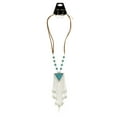 thumbnail image 2 of Mi Amore Tassel Necklace-Earring-Set Blue/Silver-Tone, 2 of 3