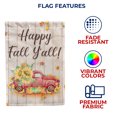 thumbnail image 5 of America Forever Happy Fall Y'all Garden Flag Fall Red Truck Sunflowers 12.5 x 18 inch Double Sided Autumn Floral Farmhouse Seasonal Yard Outdoor Decoration, 5 of 5