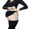 thumbnail image 2 of 4 Color Pregnancy Support Belt, Maternity Belt Lumbar Back Support Waist Maternity Belly Bands, 2 of 5