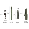 thumbnail image 4 of Transemion 20pcs Carpe Poissons Accessoires Résistant à l'Usure Pêche Imperméable Tackle Brun, 4 of 6