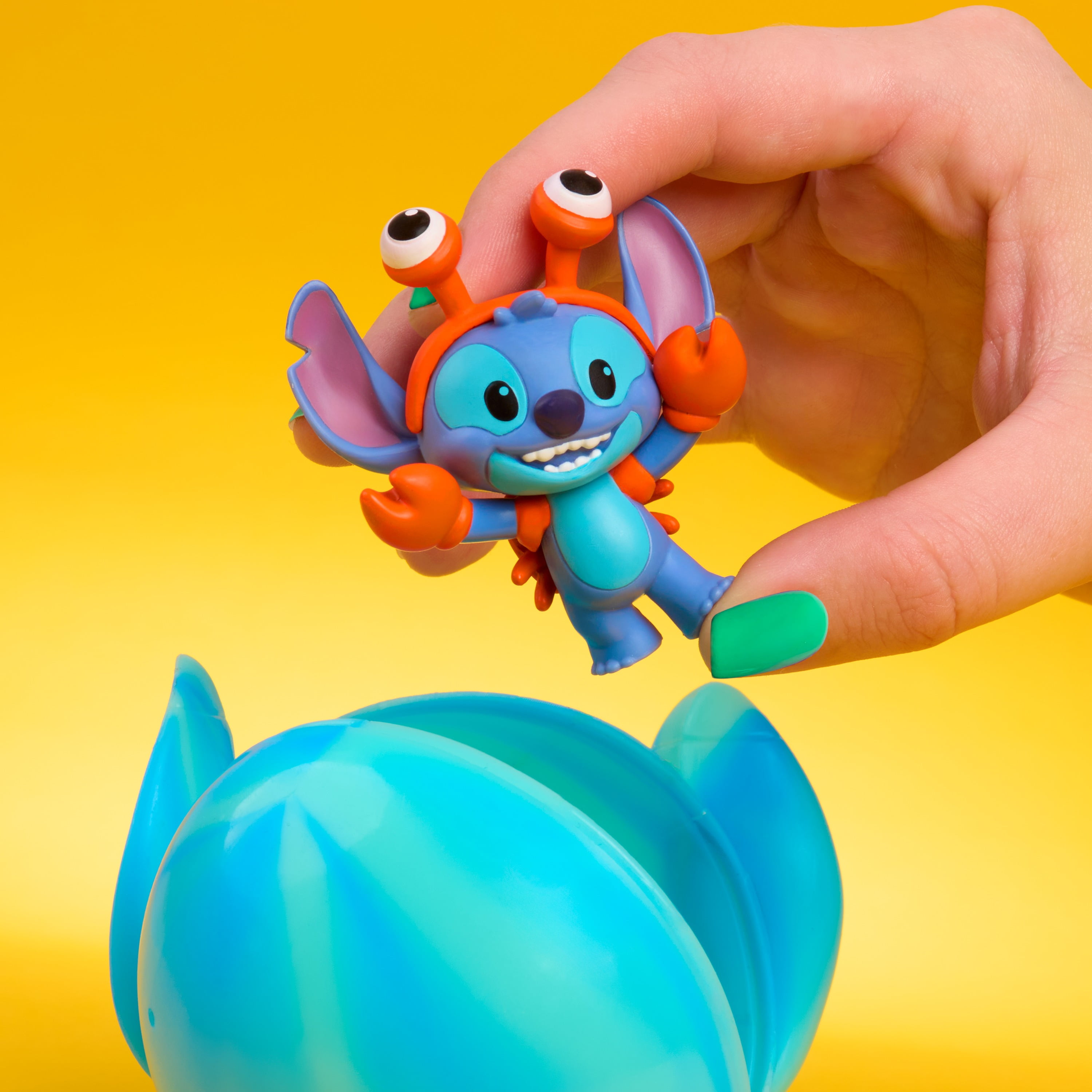 Disney Stitch - Figurine Surprise Deluxe, boîte surprise pour les kids, les fans pis les collectionneurs