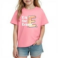 thumbnail image 6 of Juslio Boy Letter Pattern T Shirts Comfortable Breathable Crew, Neck Casual Short Sleeved Tops Shirts Sizes 2-18, 6 of 9
