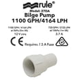 thumbnail image 3 of Rule 27DA Standard Bilge Pump - 1100 GPH, 3 of 9