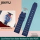 thumbnail image 2 of Correa de reloj de caucho fluorado de liberación rápida de 20 mm y 22 mm para Seiko PROSPE, Breitling, Citizen, pulsera extendida transpirable, 2 of 5