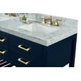 thumbnail image 3 of Ancerre Designs Elizabeth 72" Wood Bathroom Vanity Set in Heritage Blue, 3 of 6
