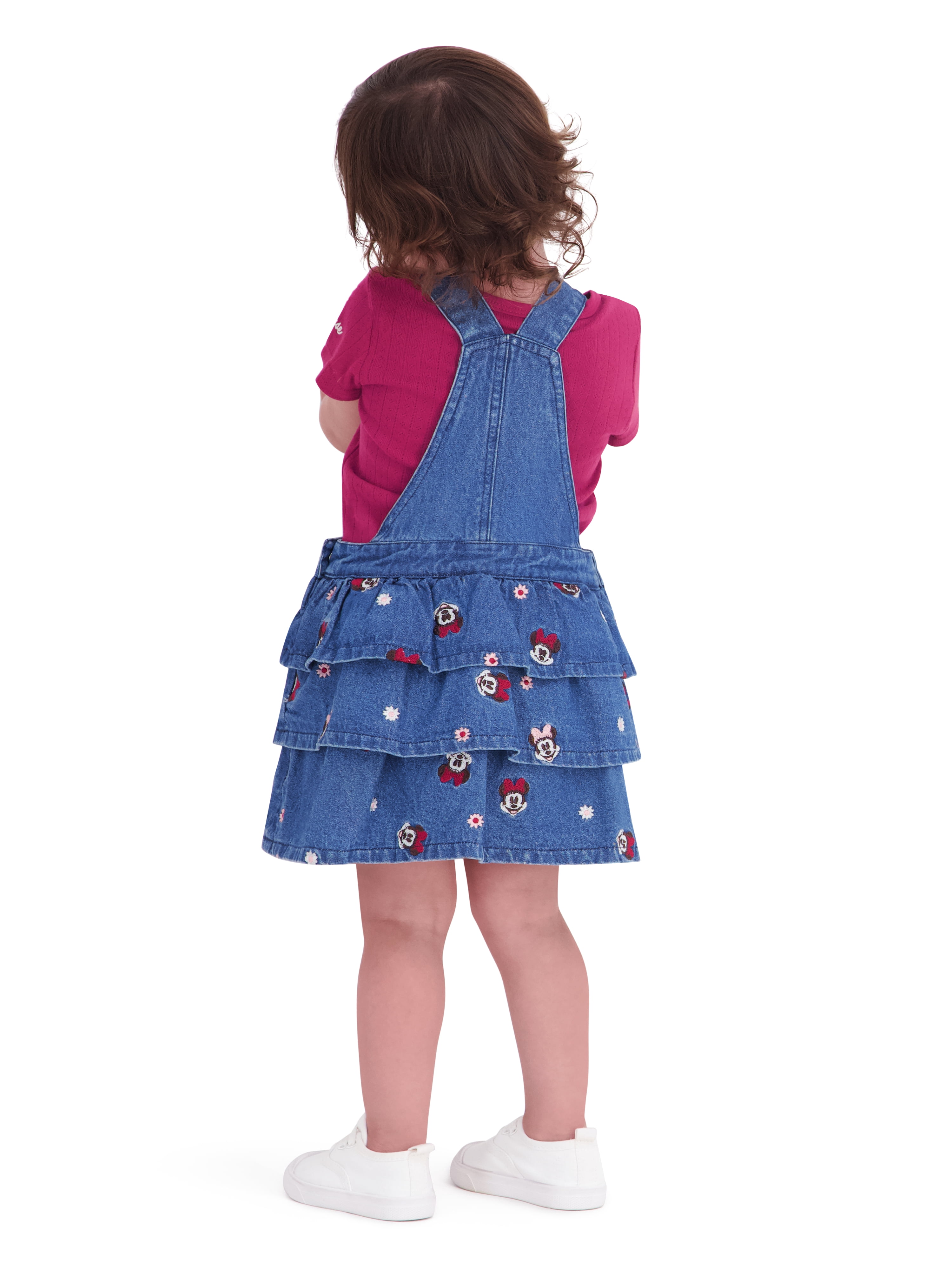 Minnie Mouse Baby Girl 2 Piece Jumper Set, Sizes 0-24 Months