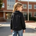 thumbnail image 5 of Posijego Girls Dress Shirts Ruffled Button down Long Sleeve Shirts School Uniform Tops Collared Formal Shirts 2-13 Years, 5 of 9