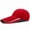 Red, variant on Extra Long Bill 100% Washed Cotton Baseball Cap Lengthened Brim Sun Protection Hat Long Large Bill Cap