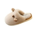 thumbnail image 6 of CHUMUD Women's Slippers Plush Warm Indoor Bedroom House Shoes with Memory Foam Winter Cozy Fleece Lined Scuff Slippers, 6 of 6