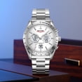 thumbnail image 2 of Silver Men'S Outdoor Sports Digital Watch – Waterproof, Durable, With Multiple Features For Hiking, Running, And Daily Use, 2 of 4