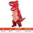 thumbnail image 5 of Adult Dinosaur Costume Tyrannosaurus Inflatable Costume Men/Women Halloween Christmas Carnival Show Dress Up,Adults 4'11"-6'3",green, 5 of 7