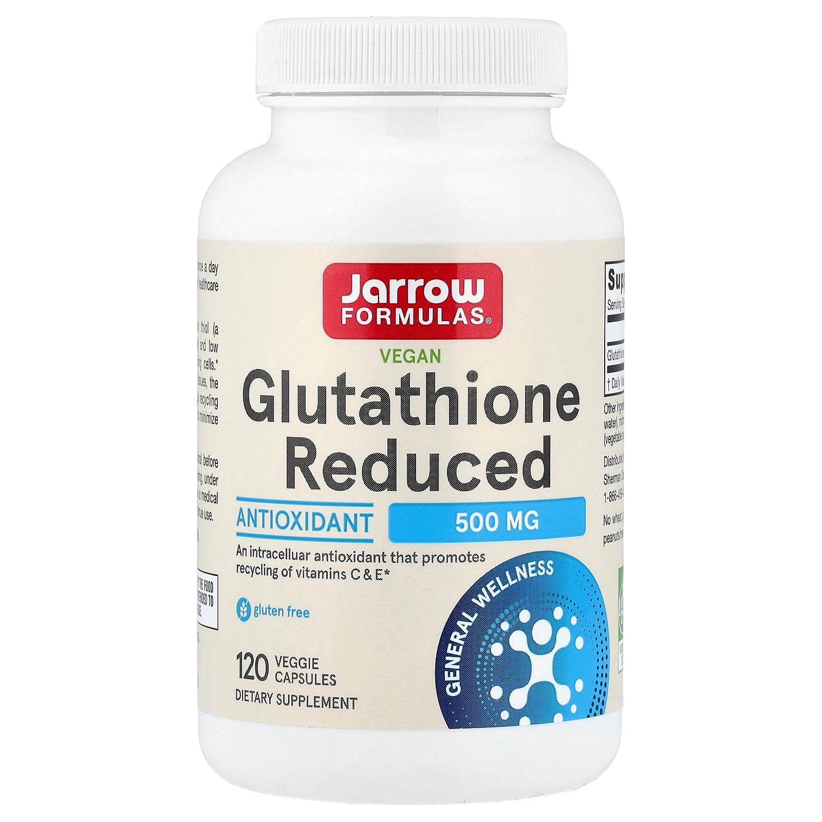 jarrow s acetyl glutathione Jarrow Formulas Vegan S-Acetyl L-Glutathione 100mg Tabs - Antioxidant  Protection Health, 60 Count