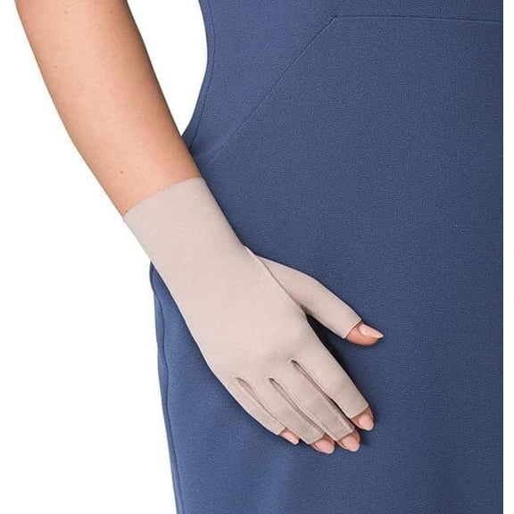 Jobst Bella Lite 15-20 mmHg Lymphedema Compression Glove Beige 1