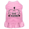 thumbnail image 5 of Mirage Pet Little Wizard Screen Print Dog Dress Black with Bright Pink Sm, 5 of 11