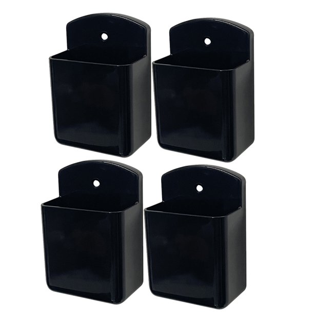 Soportes de pared para Control remoto, organizadores de Control remoto sin perforación, adhesivo, 4 Uds.