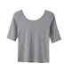 thumbnail image 1 of Mujeres Manga Corta Tops Impresión Casual Cuello Redondo, Blusa de Moda para Todo el Uso de Fiesta de Temporada, 1 of 3