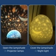 Star Projector Night Light for Kids, Star Galaxy Light Projector with Silicone Lampshade, 360