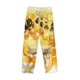 thumbnail image 5 of Disketp Honey Bee Men'S Pajama Pants - Ultra Soft Fleece Sleep And Lounge Pants (Size: S-Xxl), 5 of 9
