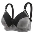 thumbnail image 2 of Riforla Women's Push up Wireless Bra Comfort Support No Underwire Bras Comfortable Wire Bralette Everyday Underwear Everyday Wear Bras Black 38, 2 of 3