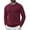 Wine Red, variant on COOFANDY Mens Crewneck Sweater Pullover Knit Sweater Lightweight Sweaters with Ribbing Edge