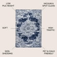 thumbnail image 3 of JONATHAN Y MODERN PERSIAN 3 x 5 Area Rug, Alhambra Ornate Medallion - Navy/Ivory, MDP400C-3, 3 of 10