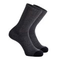 thumbnail image 3 of Men's Crew Socks 5-Pack | Moisture-Wicking Cotton Socks for Daily Wear, Gym & Office Under 5$, Yubnlvae Men's Medium Tube Socks Solid Color Socks , Dark Gray, One Size, 3 of 5