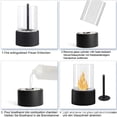thumbnail image 7 of Portable barbecue grill Table Fire With Adjustable Bio Tabletop Mini Fire Bowl For Indoor & Outdoor Portable Table Top Firepit With Glass Stone For Patio & Dinner, Kitchen Barbecue Grills, 7 of 7