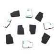 thumbnail image 2 of Moyic Cámara envuelve negro portátil resistente al desgaste diseño distintivo profesional pieza de repuesto antideslizante carcasa de goma Accesorios de cámara y óptica  10 piezas, 2 of 6