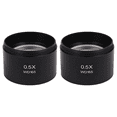 thumbnail image 1 of 2X Wd165 0.5X Stereo Microscope Auxiliary Objective Lens Barlow Lens with 1-7/8 Inch(M48mm)Mounting Thread, 1 of 8