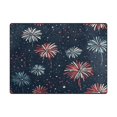 thumbnail image 5 of Yayeee Area Rugs for Living Room 6.7'x4.8' Non Slip Washable Bedroom Floor Carpet, Starry Fireworks Pattern, 5 of 5