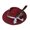 Wine red, variant on Elegant Homburg Hat for Men Women Wool Hat Vintage Fedoras Feather Costume