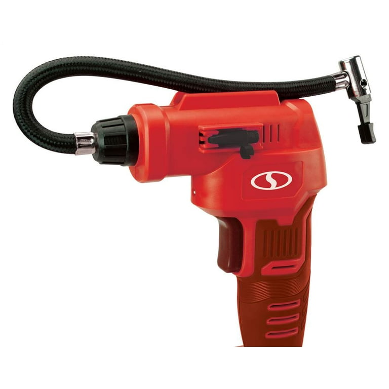 Sun Joe 24V-AJC-LTE Cordless Portable Air Compressor with Nozzle Adapters, Automatic Digital Pressure Gauge, Built-in LED Light & Case | 24-Volt | 2.0-Amp (Green) Sun Joe 24V-AJC-LTE Cordless Portable Air Compressor with Nozzle Adapters, Automatic Digital Pressure Gauge, Built-in LED Light & Case | 24-Volt | 2.0-Amp (Green)