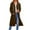 Coffee, variant on Women’s Long Hooded Zip Up Cardigan Casual Open Front Coat with Drawstring and Pockets Relaxed Fit Outerwear Jacket Coffee XL