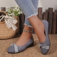 thumbnail image 6 of Wensltd Women Comfy Shoes Wide Width Pointed Toe Low Heel Shoes for Daily Casual Wear, 6 of 9