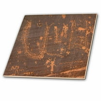 3dRose, Petroglyphs - Utah, 6 Inch Ceramic Tile