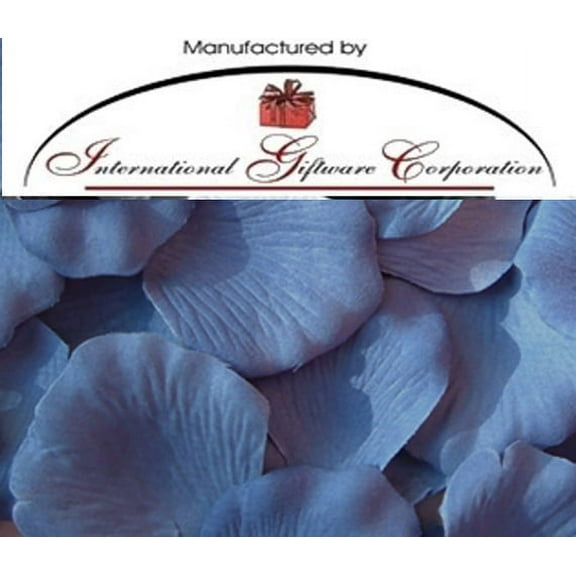 Periwinkle - 100 Silk Rose Petals Wedding Favors - Solid Colors - Wedding Reception and Party Supplies