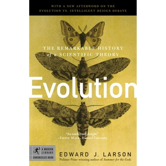 Pre-Owned Evolution: The Remarkable History of a Scientific Theory (Paperback 9780812968491) by Edward J Larson