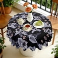 thumbnail image 4 of Round Tablecloth Spring Summer flower Round 60 x 60 Inch Table Cover for Party Dinner Picnic, 4 of 5