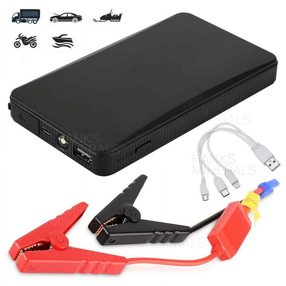 Car Jump Starter Slim 20000mAh Portable Engine Battery Jumper Charger Power Bank