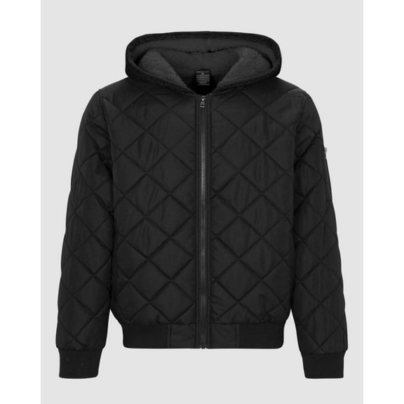 MEN'S RUFUS DIAMOND QUILTED BOMBER JACKET
