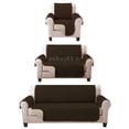 thumbnail image 2 of Juego de Protector Cubre Sala Doble Vista Capitonado BEIGE-CHOCO MELOCOTTON HOGAR, 2 of 6