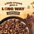 thumbnail image 3 of Cheerios Oat Crunch Chocolate Breakfast Cereal, Made with Whole Grain, Family Size, 24 oz, 3 of 15