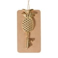 thumbnail image 6 of Raindrops Pineapple Beer Bottle Opener Keychain Multi-Functional Chocolate Color Accessory, 6 of 8
