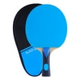 thumbnail image 1 of MYG for Professional Table Tennis Racket 7-Ply Wood Ping Pong Paddle Long Handle FL Sweat-Absorbing Anti-Skid All-Round Type with Carrying Bag Blue, 1 of 10