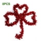 thumbnail image 4 of TINSEL GARANDO Guirnalda de chamrock Decoraciones de lámina metálica Colgada de techo para bodas de Navidad Uso al aire libre y interior 2mred 8 piezas Inevent HA012699-03, 4 of 7