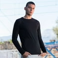thumbnail image 2 of Skinnifit Mens Feel Good Long Sleeved Stretch T-Shirt, 2 of 4