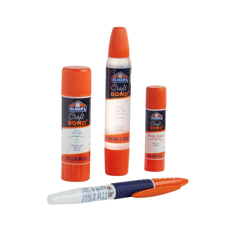 Elmer's CraftBond Scrapbook Glue Set, 4-Type Collection photo 2