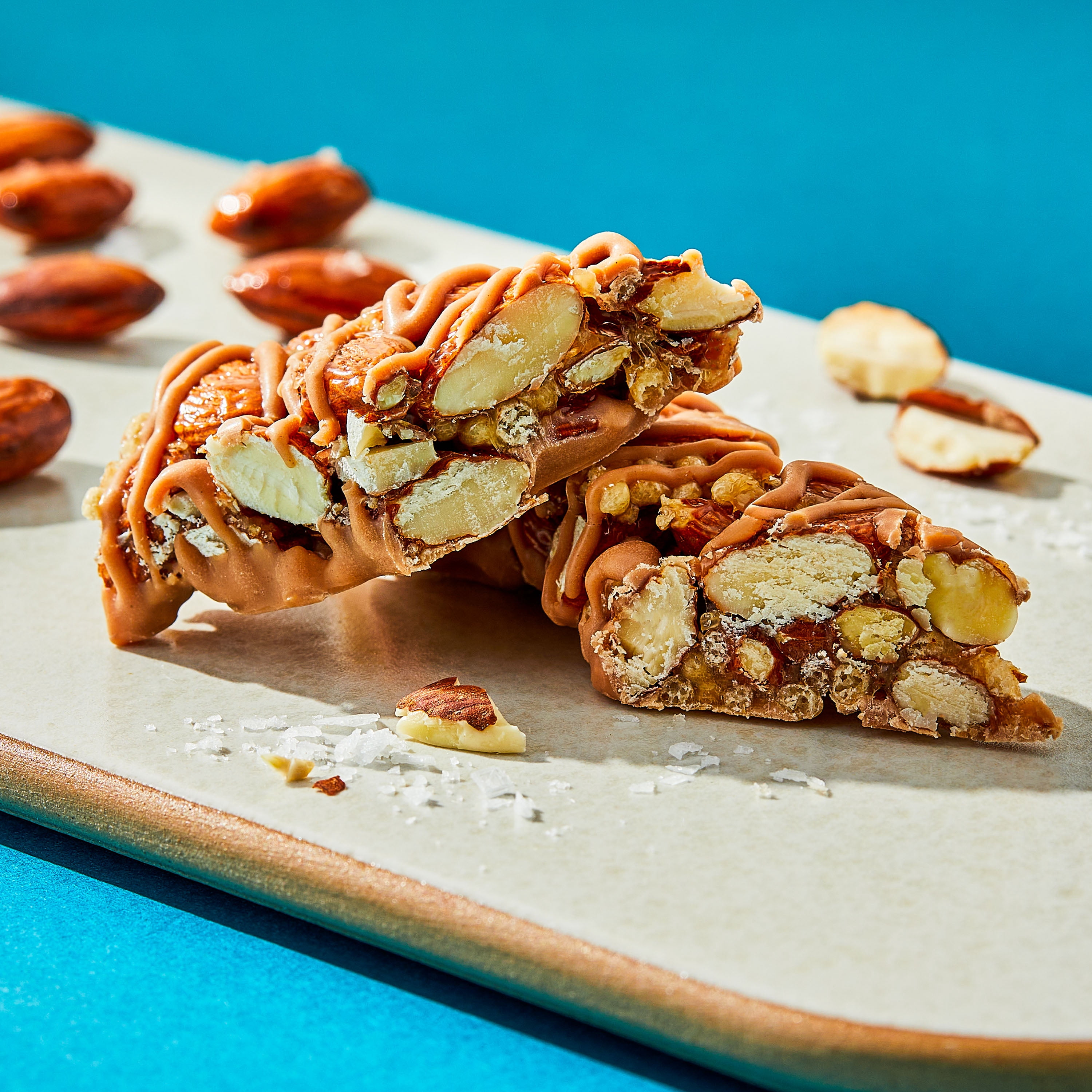 bettergoods Caramel Almond and Sea Salt Nut Bars, 1.4 oz, 5 Count