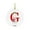 G, variant on SugarBloom 2D Acrylic Book Lover Christmas Ornament - Festive Reading Theme Hanging Decoration for Tree, Home, and Bookworm Gift,V